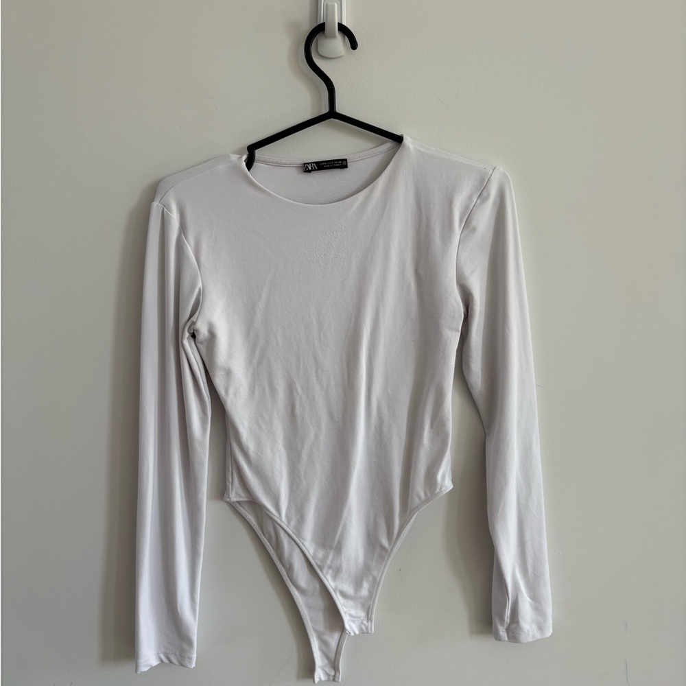 Zara Classic White Bodysuit